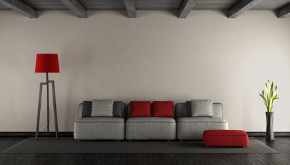 Minimalist living room