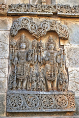 Hindu sculpture, Bellur, India