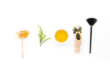 Different products for spa and beauty
