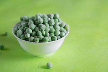 Frozen green peas