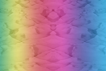 abstract backround with symmetric pattern and colorful gradient