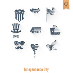 Fototapeta na wymiar Independence Day of the United States