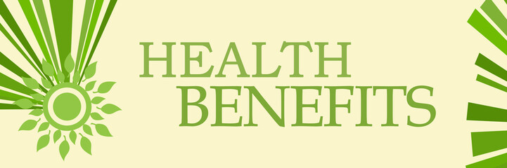 Health Benefits Green Leaves Beams Horizontal 