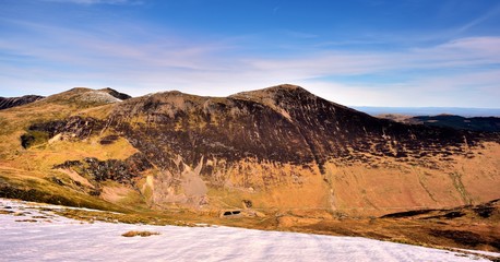 Grisdale Pike and the Coledale valley