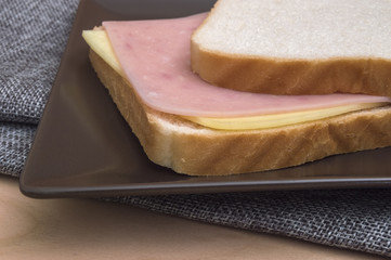 ham and cheese sandwich macro