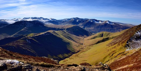 Looking down the valley to Buttermere