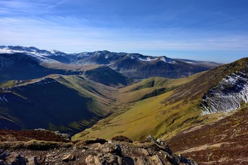 Looking down the valley to Buttermere