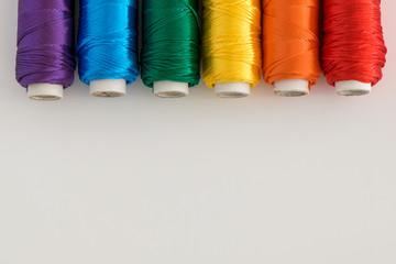 Rainbow flag. LGTB symbol.