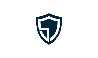 Simple Shield Letter S, Flat Logo Template, Shield Letter S Logo, Safe/Secure/Protection Logo ,Modern Design