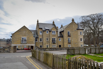 Haus in Edinburgh, Garten, Schloss, Himmel, Natur, Heimisch, Heim, Fenster, Anlage, Straße