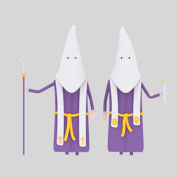 White and purple papon procession.
Isolate. Easy background remove. Easy color change. Easy combine! For custom illustration contact me.