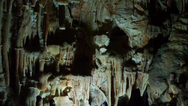Inside Natural Cave- Grotta di Putignano , Puglia, Italy 