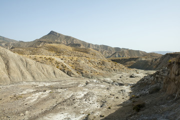 Desert Tabernas. landscape