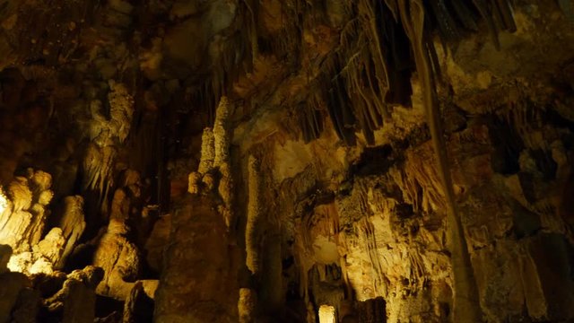 Inside Natural Cave- Grotta di Putignano , Puglia, Italy 