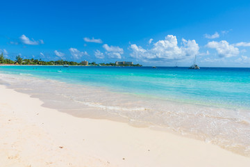 Harbour Lights Carlisle Bay Beach - tropical beach on the Caribbean island of Barbados. It is a...
