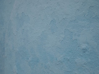 Blaue Hauswand in Venedig