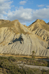 Fototapeta na wymiar Desert Tabernas. landscape