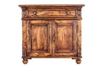 Vintage look wooden cabinet
