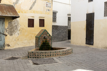 Streets, corners, details and corners of Tanger