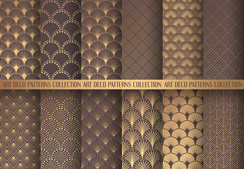Art Deco Patterns Set