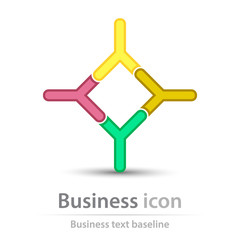 Originally created business icon