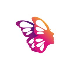 бабочка девушка