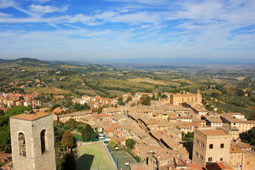 City of San Gimignano, Italy