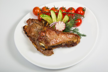 grilled meat steak