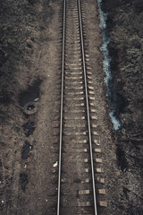 Obraz premium Железная дорога