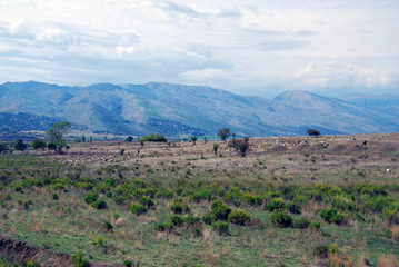 Fototapeta na wymiar Albanian landscape.