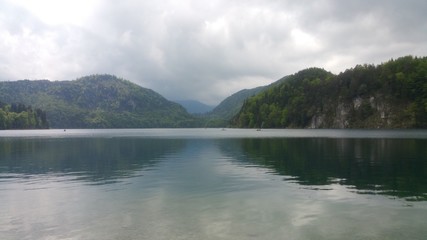 Lake in the mountains 