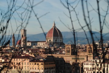 Fototapeta na wymiar Views of Florence