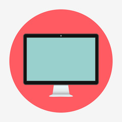 Monitor screen PC icon