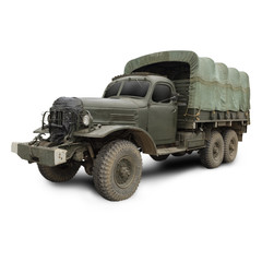 camino militar verde