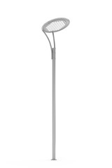 3d model of lighting pole with led lamp