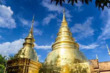 Naklejka premium Beautiful temple in Thailand.