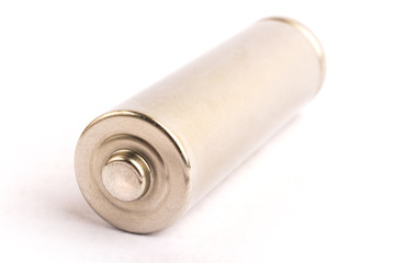 A battery. Energy supply equipment. Isolated on white background.