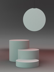 Tube Shape Product Display With Hanger