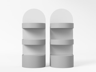 Round Product Display Shelf