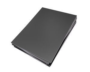 Pile of Black Catalogs, Magazines