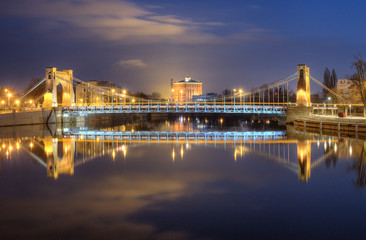 Grunwaldzki Bridge Wroclaw, Poland