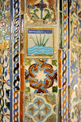 Tiles of Seville, Spain