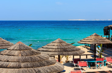 Beach Punta della Suina, Salento, Italy