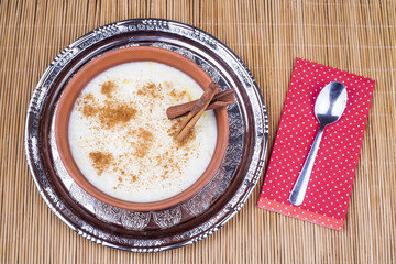 Traditional Turkish dessert; Sütlac