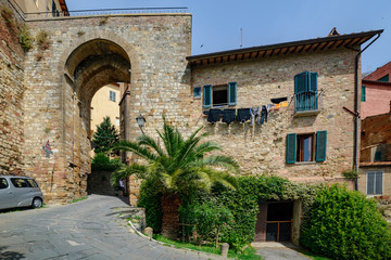 Fototapeta na wymiar landscapes of tuscany - Montepulciano
