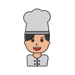 chef happy icon image vector illustration design 