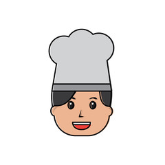 chef happy icon image vector illustration design 