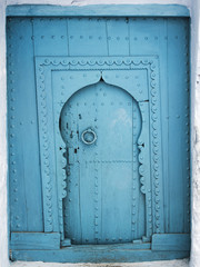 chouen door blue
