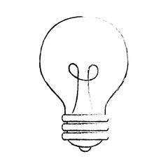bulb light idea icon vector illustration design