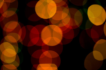 Abstract colored bokeh textures